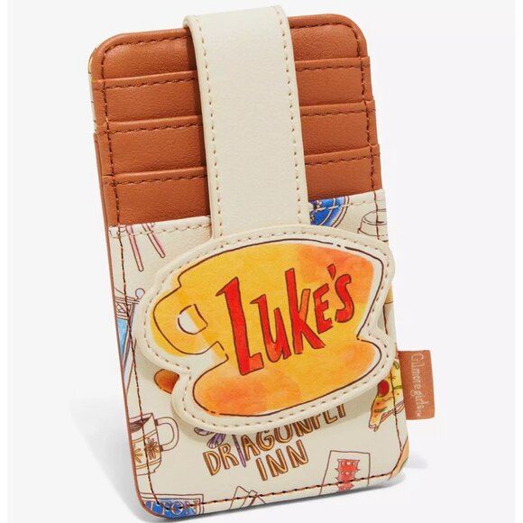 Loungefly Gilmore Girls Icons Mini Backpack and Cardholder Set NWT - Picture 7 of 9